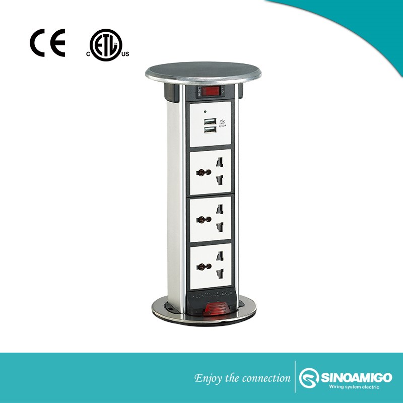 Ổ cắm âm bàn sino amigo STP-1USB, 